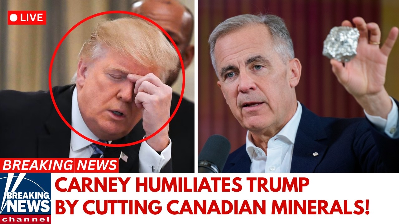 JUST IN: Carney FREEZES U.S. Access to Critical Minerals &mdash; Trump&rsquo;s EV Supply Chain in Trouble