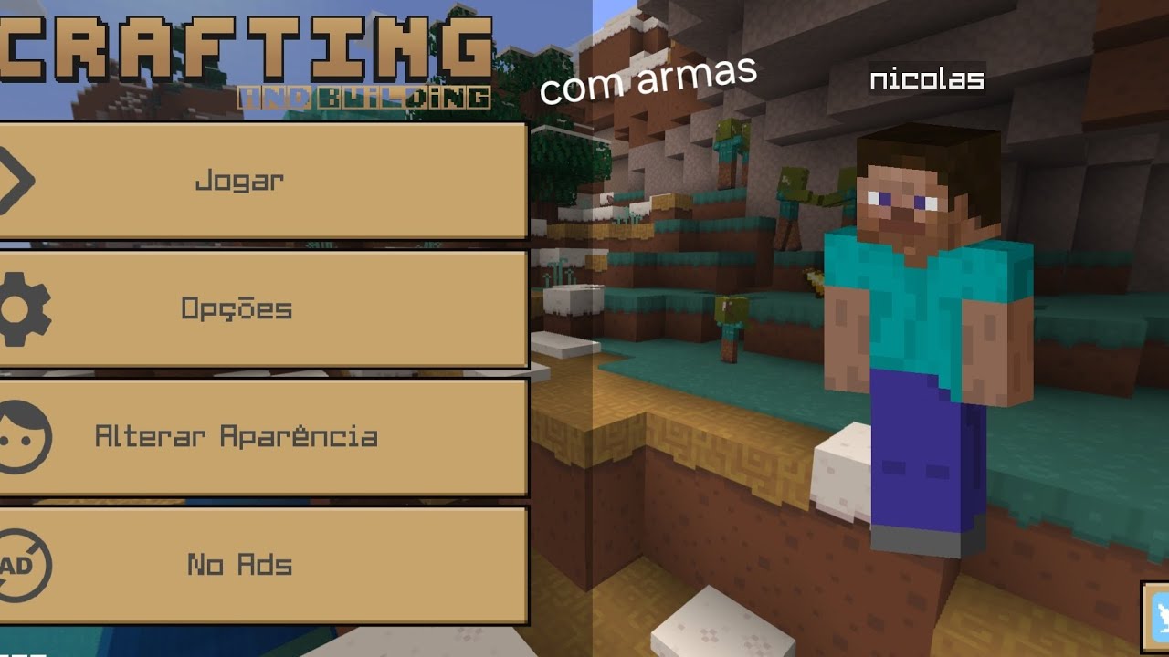 Minecraft/ep1 com armas