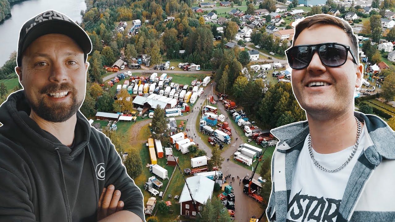 Vår FÖRSTA Lastbilsträff – Hänger med Simon Lundman i Ramsele!
