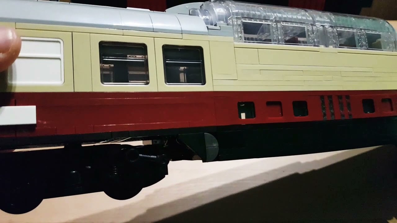 Rheingold Express 8W von Bluebrixx.com mit 4 Motoren (Tom's Klemmbausteine Zone)