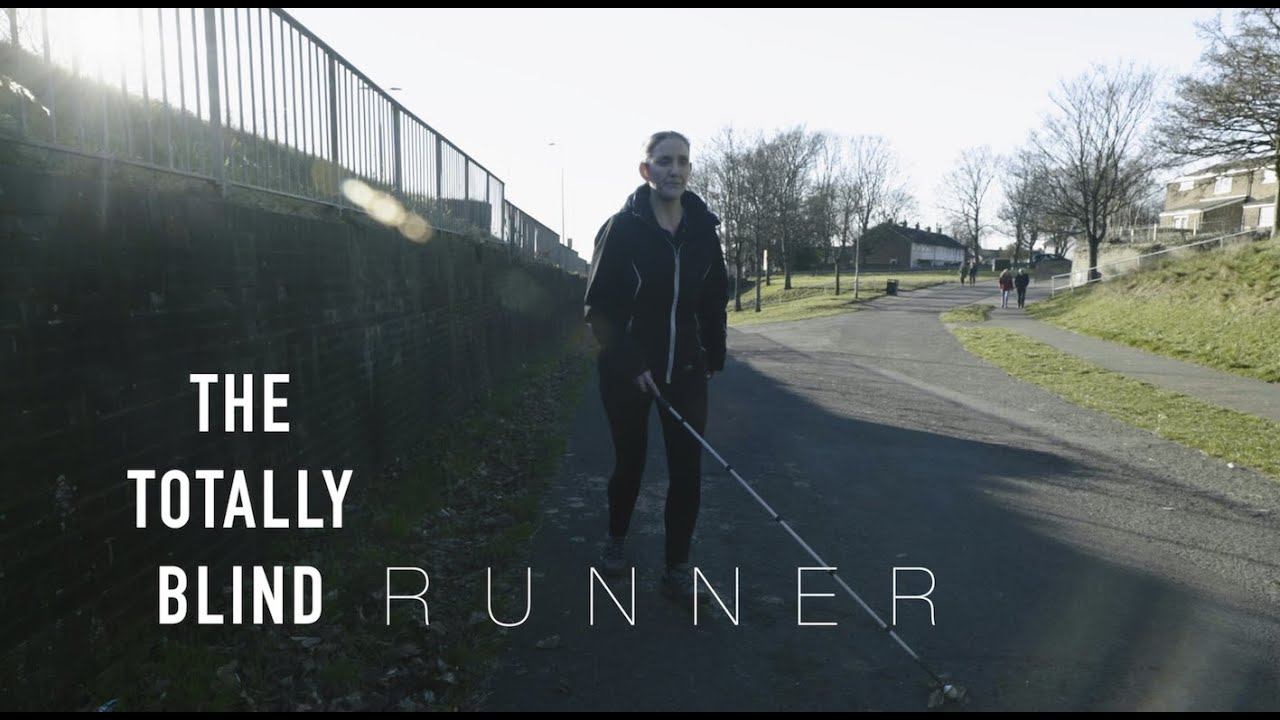 How does a blind person run (not clickbait)