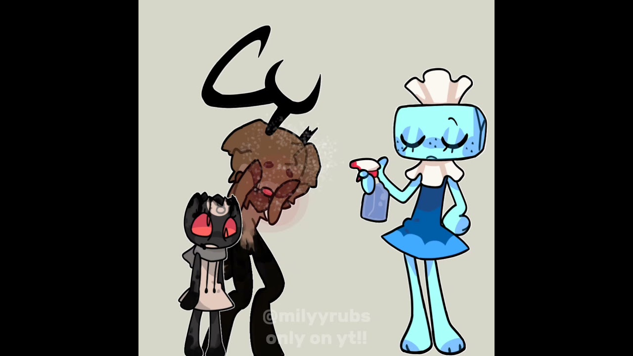 This was not an excuse to draw Twisted Rudie i swear || #dandysworld #capcut #tisha #toodles #rudie