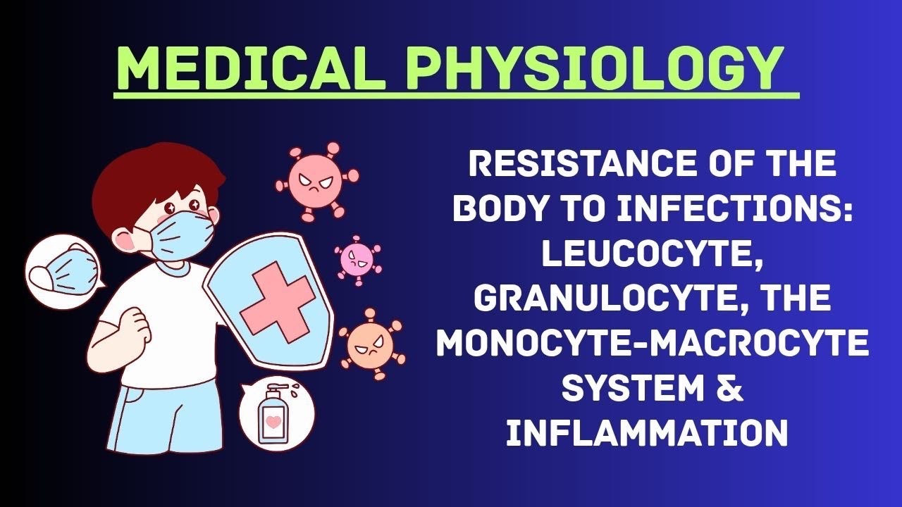 Guyton and Hall Physiology | Chapter 35 | Resistance of the Body to Infections  Immunity and Allergy