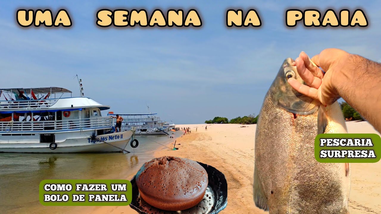 EP. 9  COMO  É  MORAR  NA  CANOA - uma semana  na praia