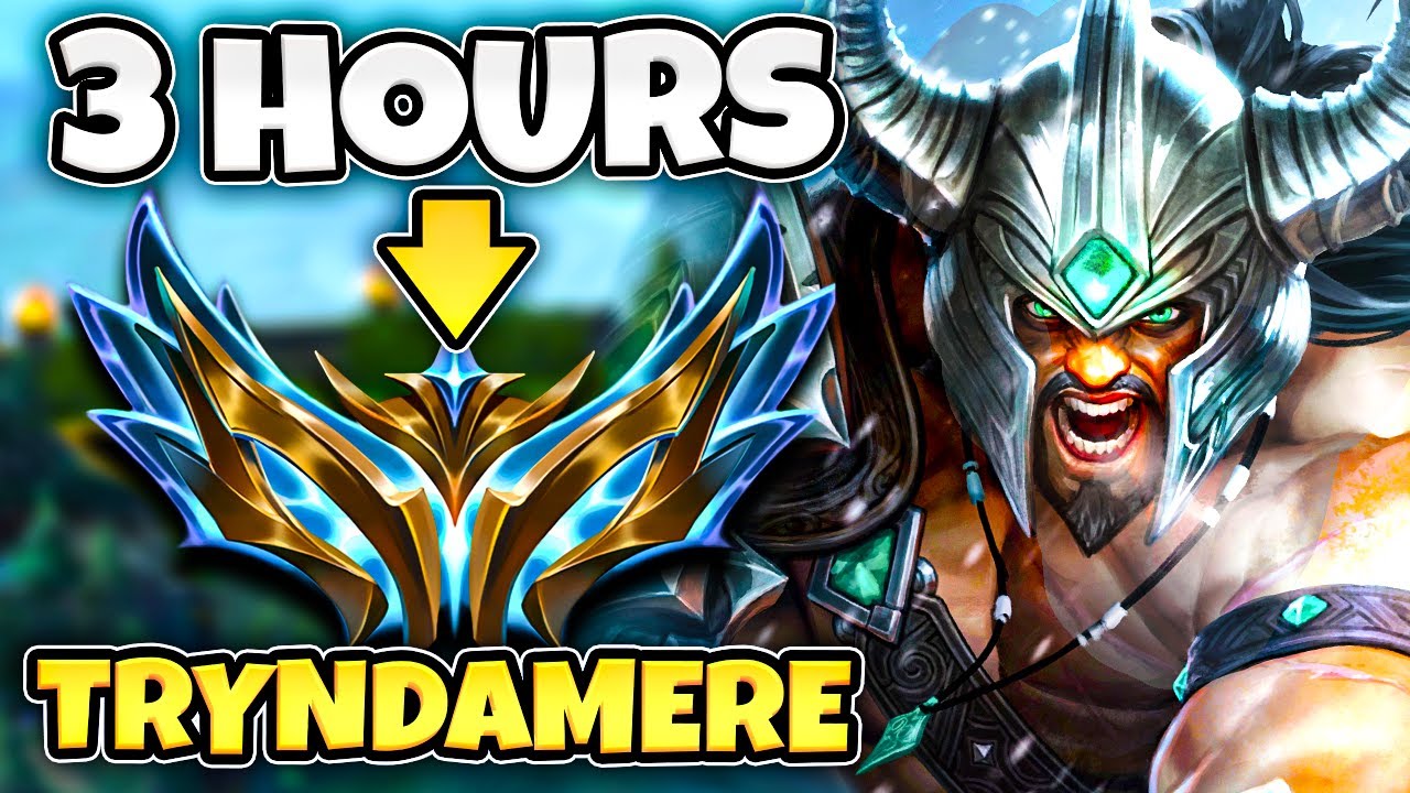 THIS is how you CLIMB in SEASON 14 with TRYNDAMERE.. in ONLY 3 Hours