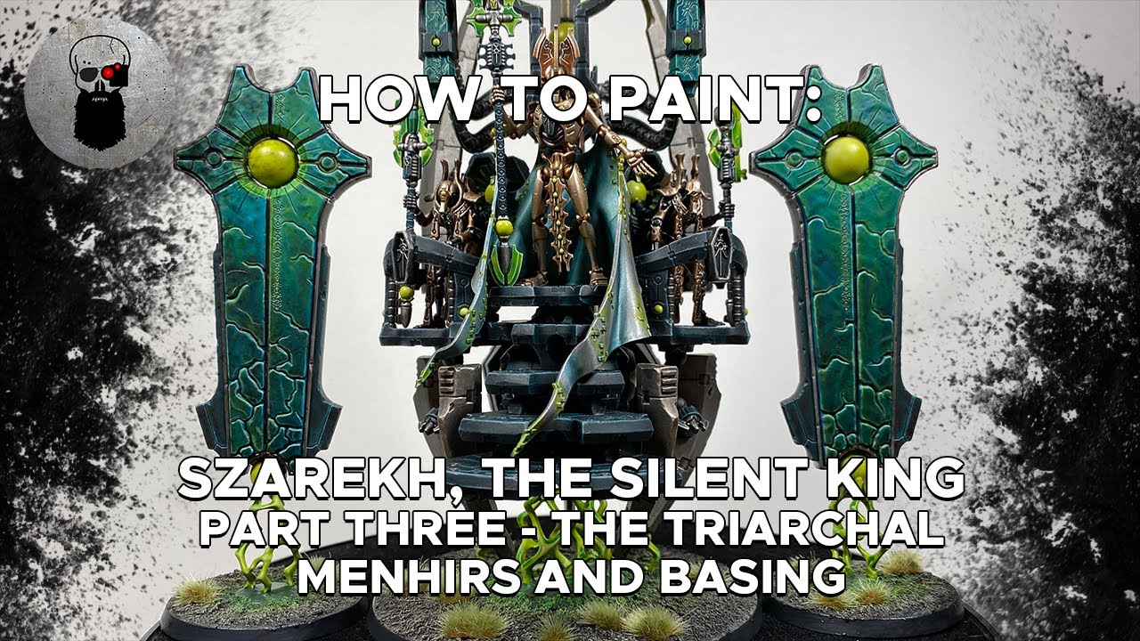 Contrast+ How to Paint: Szarekh, the Silent King – Part Three