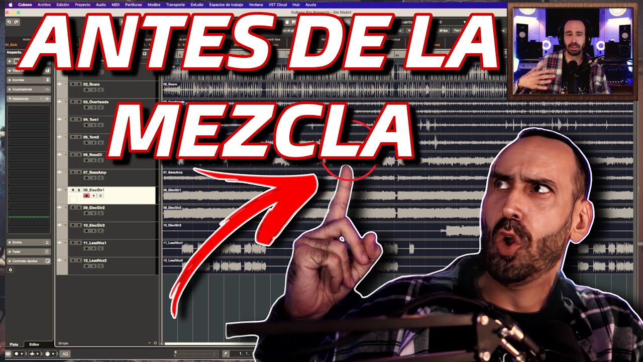 🔴Edición PASO a PASO, Producción, mezcla y mastering