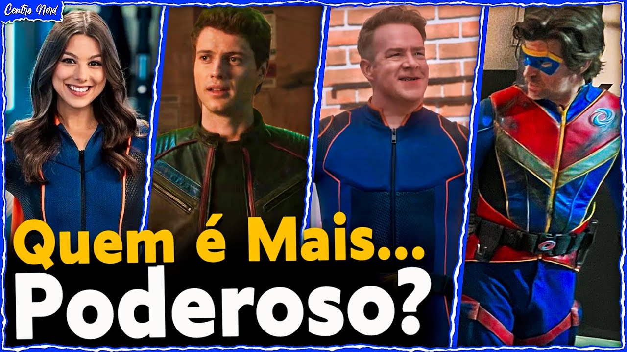 TOP 10 SUPER HERÓIS MAIS PODEROSOS EM THE THUNDERMANS & HENRY DANGER FORCE