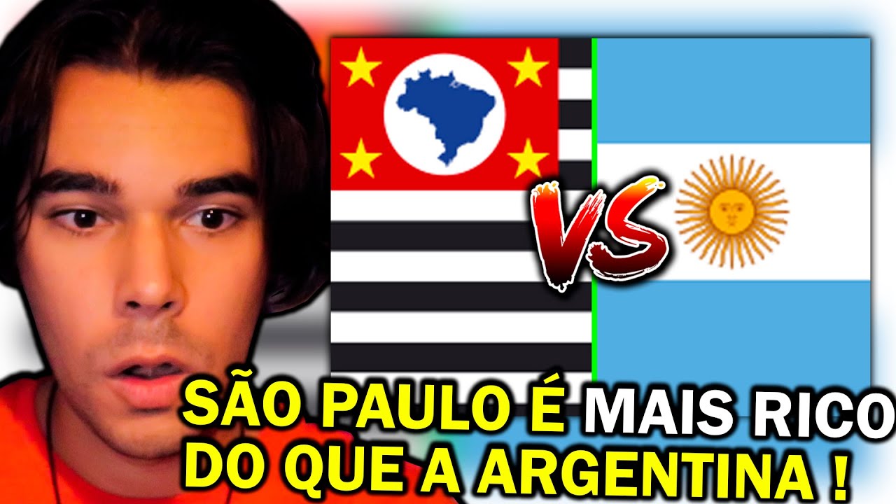 Português reage a SÃO PAULO X ARGENTINA !