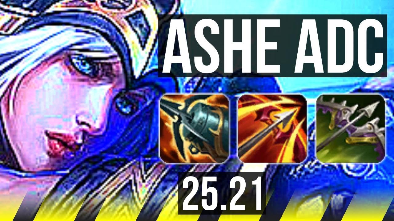 ASHE & Senna vs CAITLYN & Zoe (ADC) | EUW Diamond | 25.21