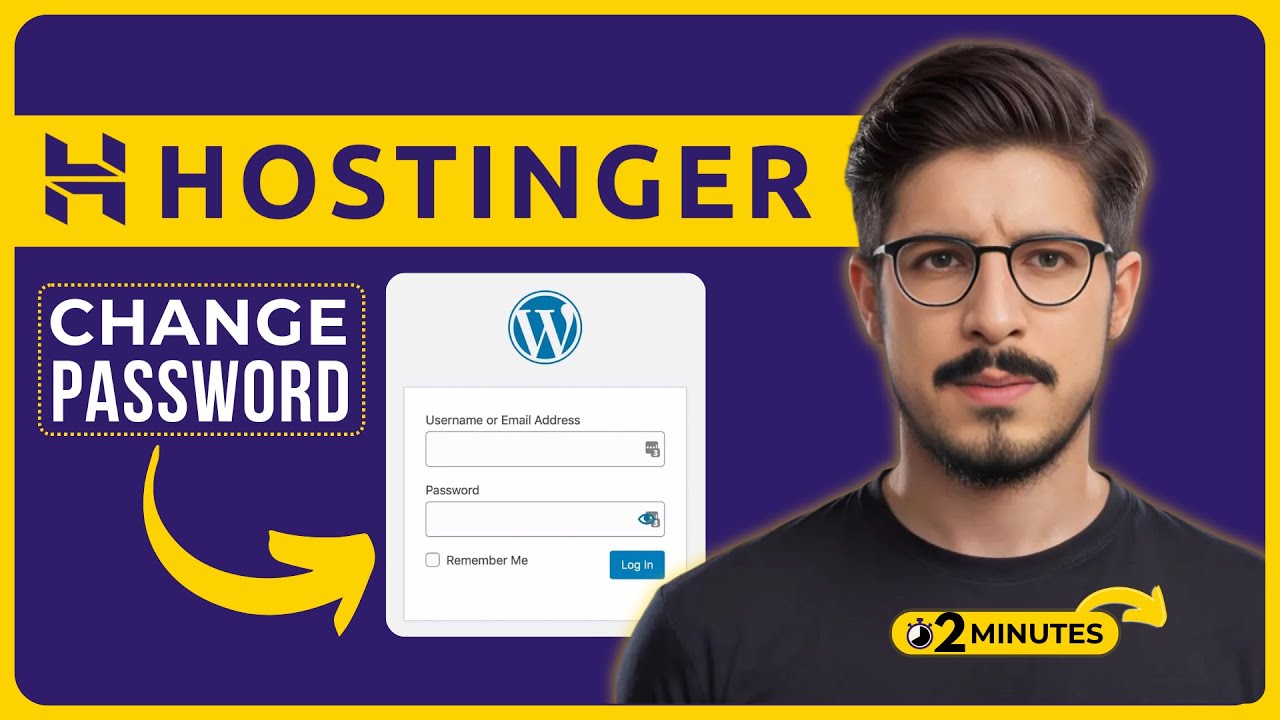 How To Change WordPress Password In Hostinger 2025 | Hostinger WordPress Password Reset