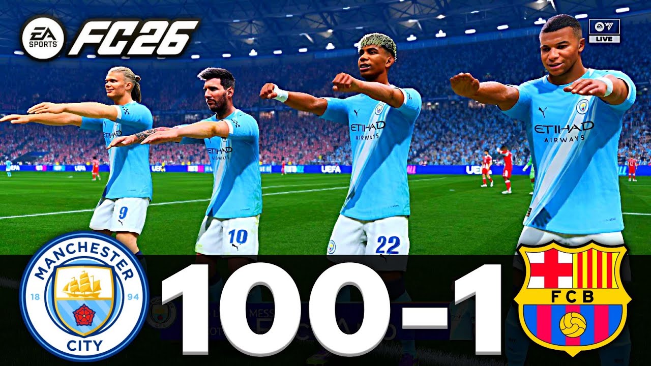 FIFA 26 — МЕССИ, РОНАЛДУ, МБАППЕ, НЕЙМАР, ВСЕ ЗВЕЗДЫ | АЛЬ-НАССР 100-1 МАНЧЕСТЕР Юнайтед