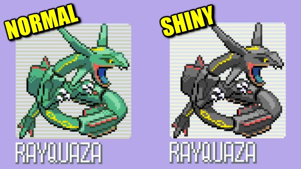 Pokémon Ruby / Sapphire - All SHINY Pokémon