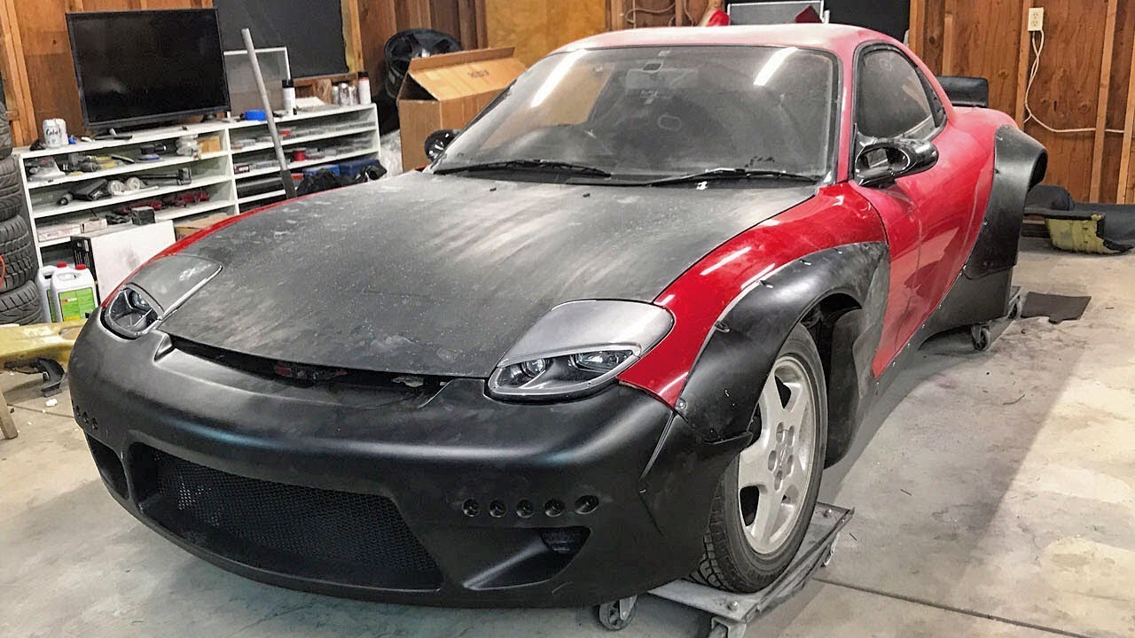 New Headlights & Fenders for the RX7