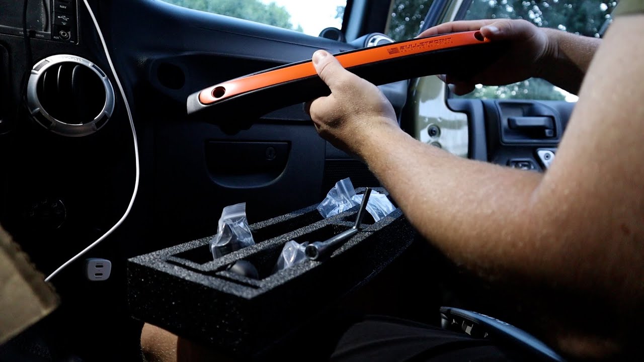 BULLETPOINT Grab Bar Phone Mount (Jeep Wrangler JK)