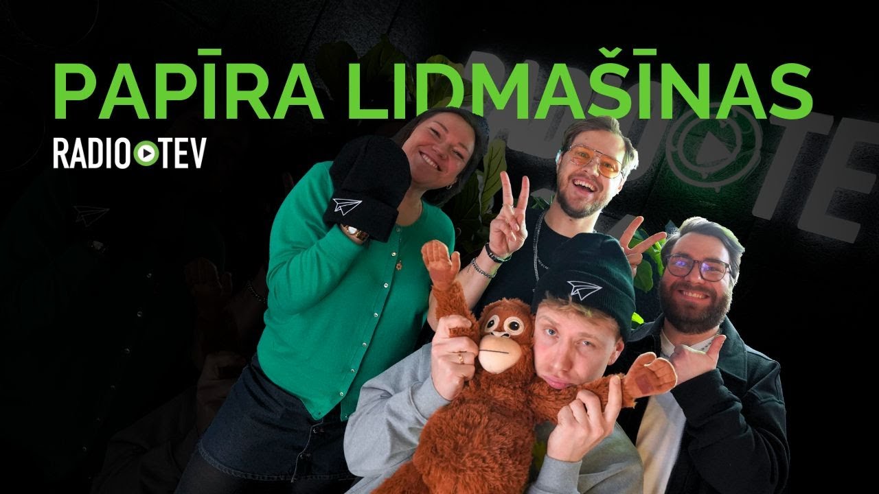 PAPĪRA LIDMAŠĪNAS atklāj savu iedvesmas avotu