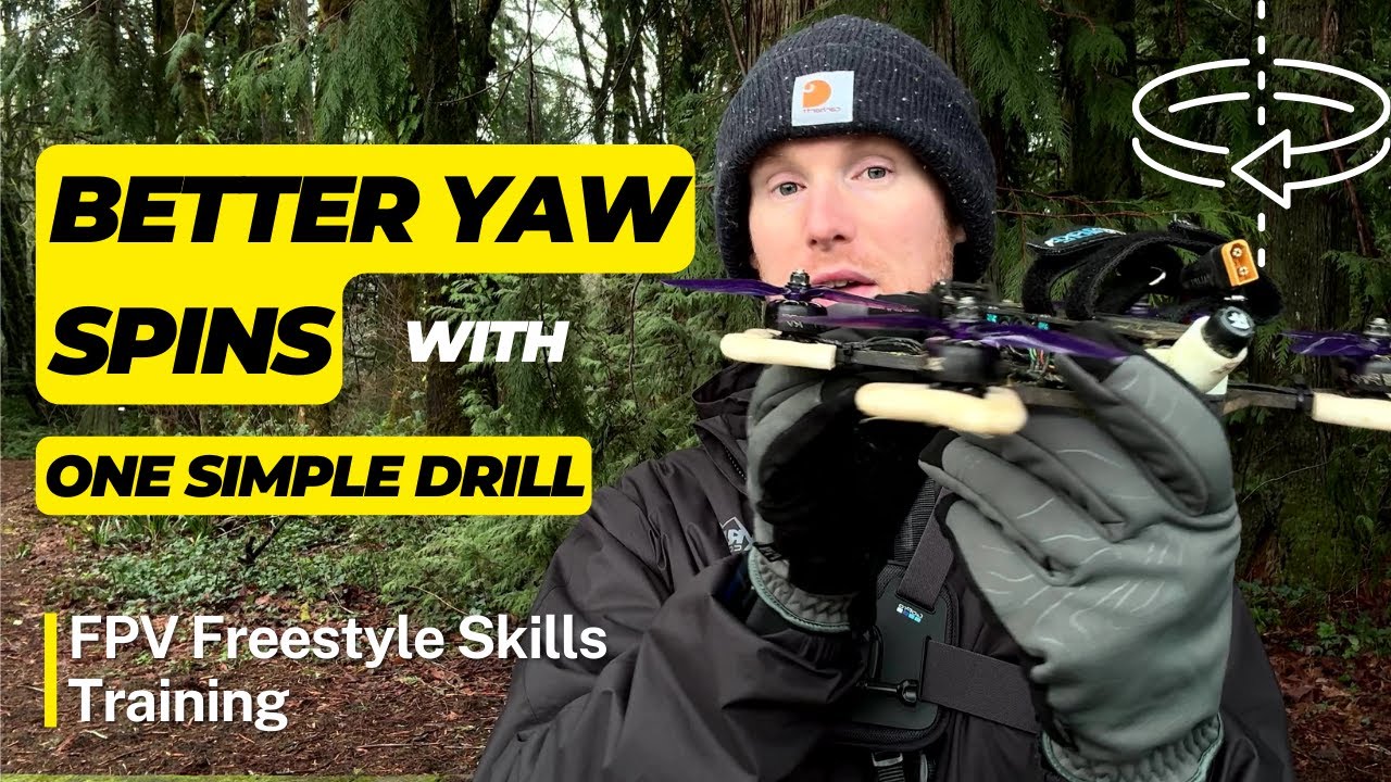 Master FPV Freestyle YAW CONTROL with THIS DRILL! | FPV Freestyle Skills Series