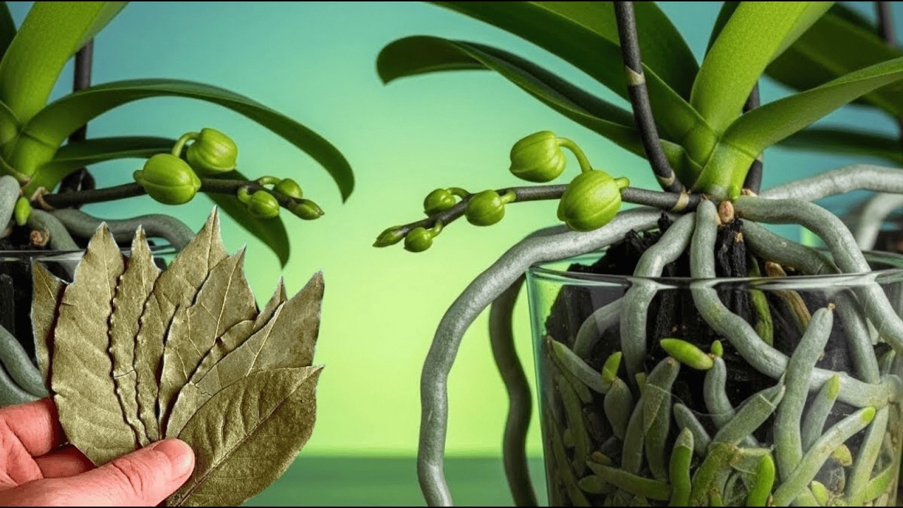 No Fertilizer Needed – This Leaf Makes My Orchid Bloom Continuously