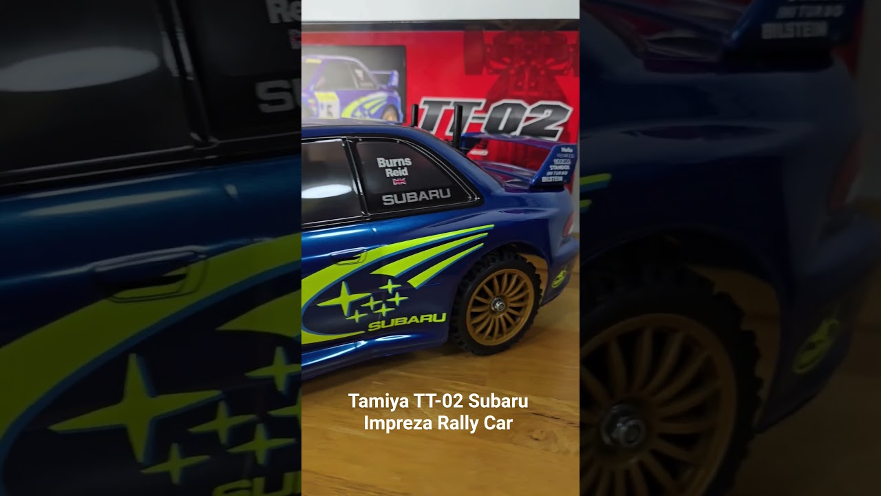 Tamiya TT-02 Subaru Impreza Rally Car  #tamiyarc #tamiya ##rc #rccar #stormwindmarlon