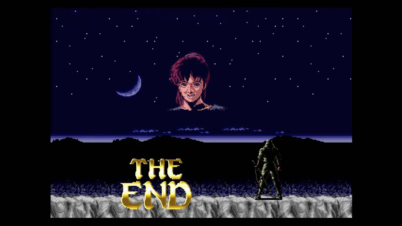 The Revenge of Shinobi Silence Night cover (bad ending)