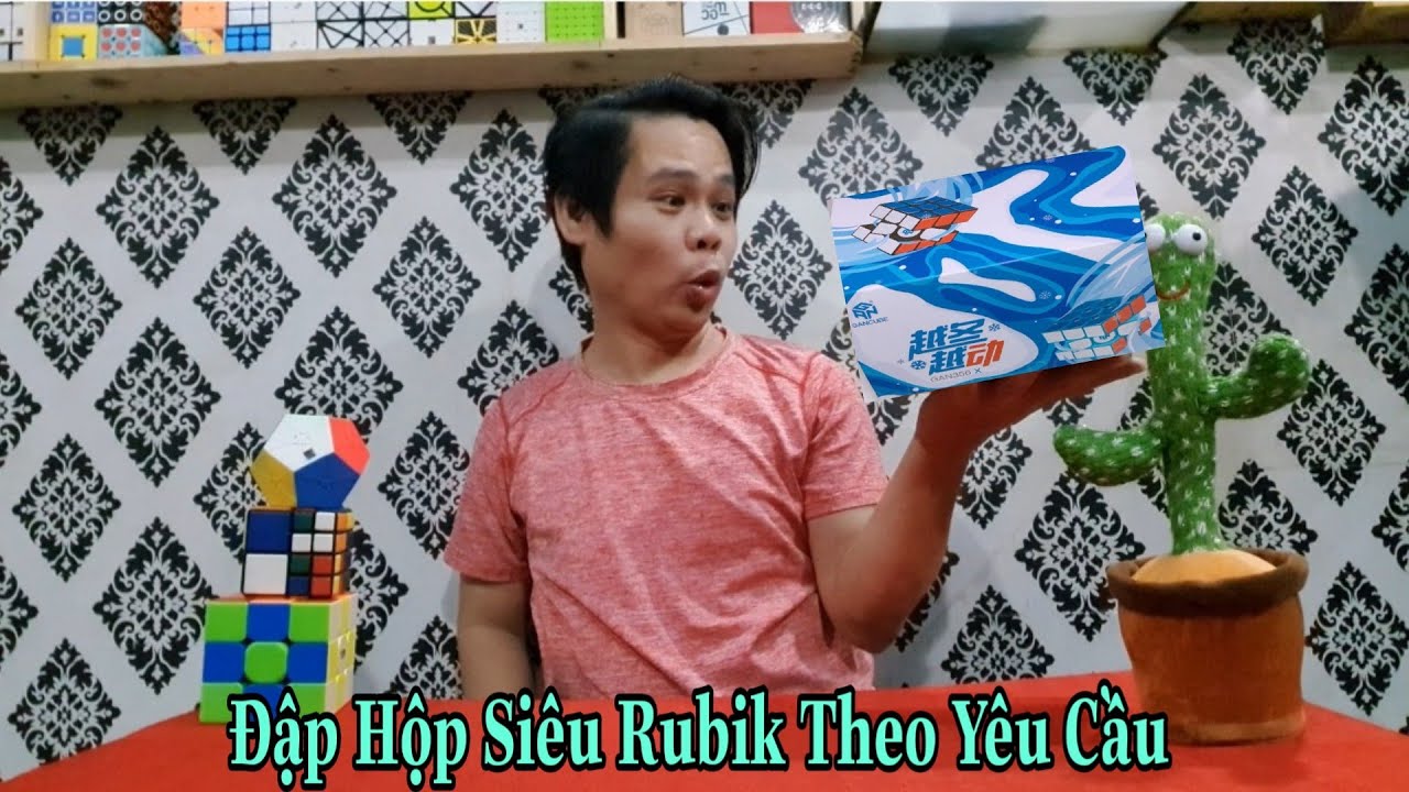 Đập Hộp Rubik Biến Thể Theo Yêu Cầu ( Cube Rubik )