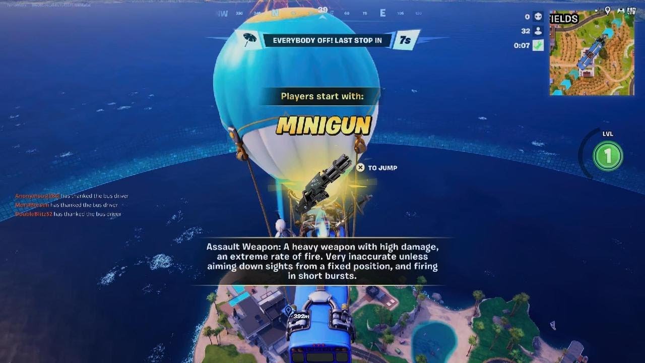 Fortnite Blitz Royale with Santa Brina