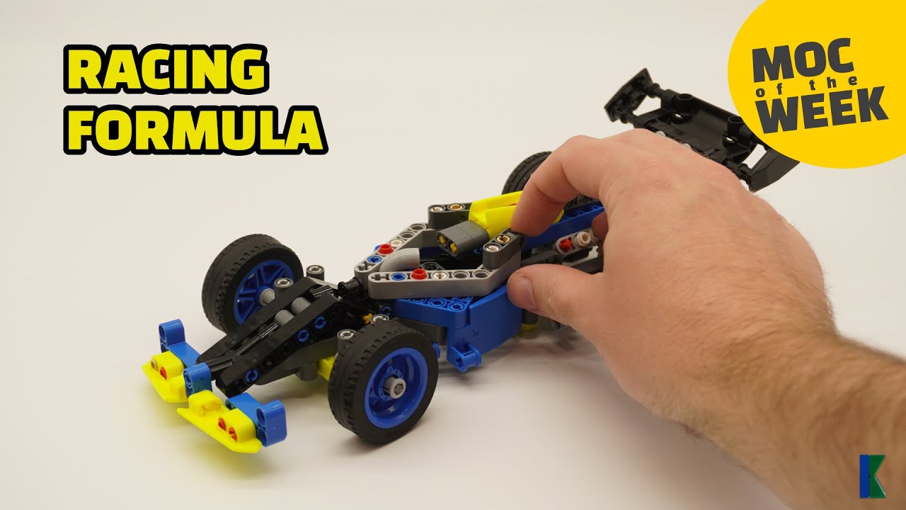 LEGO&reg; Technic Racing formula | MOC by wojwachbricks | Stop Motion | 42164 Alternate