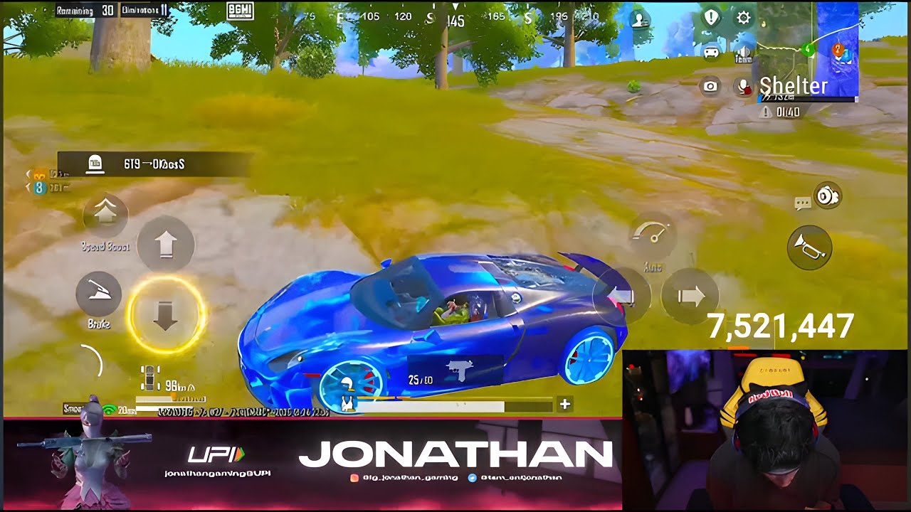BGMI 🔥 Full Squad 4vs4 || Best Ultra HD Gameplay || With Jonathan Gaming