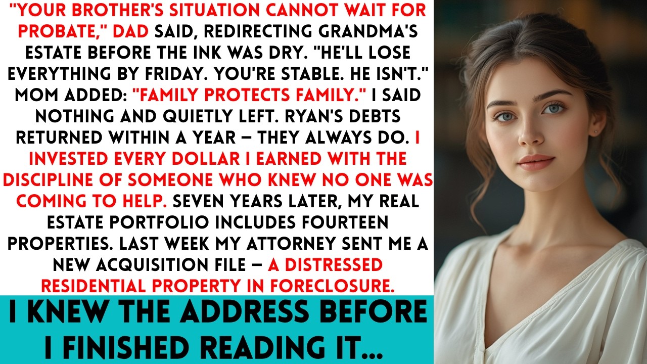 Family Stole My $110K Inheritance For Brother's Gambling Debts 7 Years Later, I Hold The Deed To His