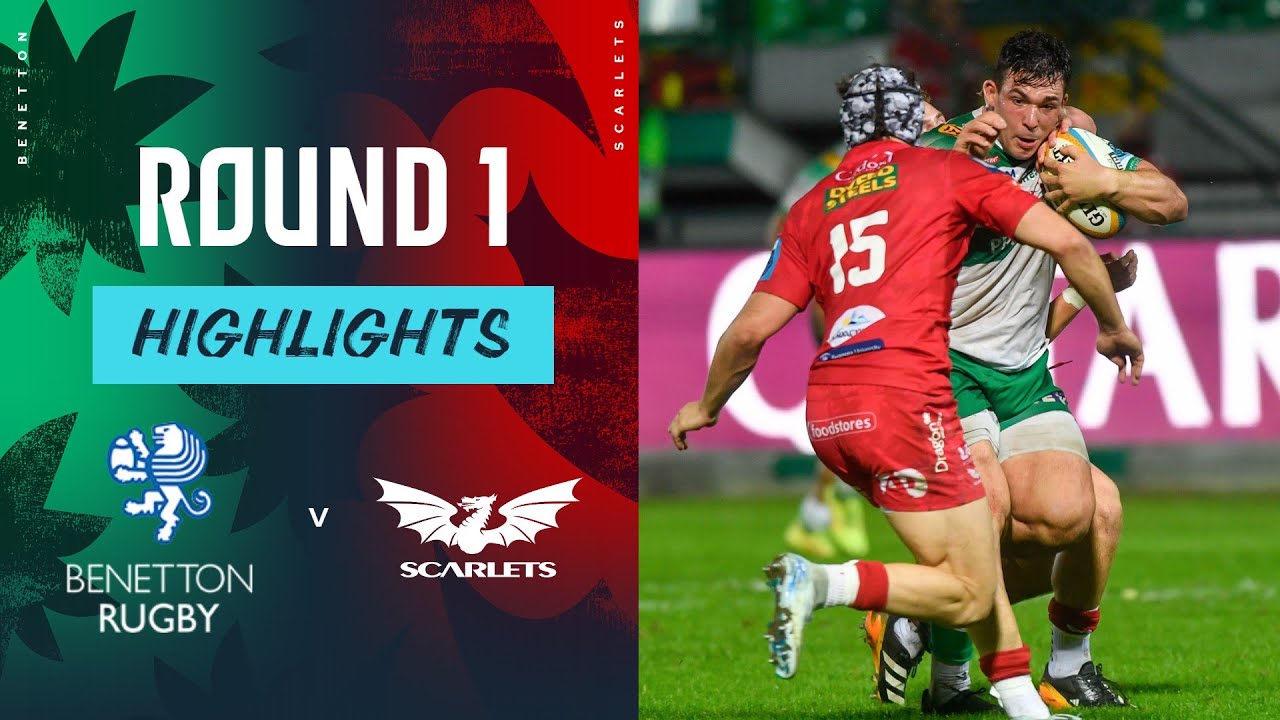 Benetton v Scarlets |  Highlights | Round 1 | URC 2024/25