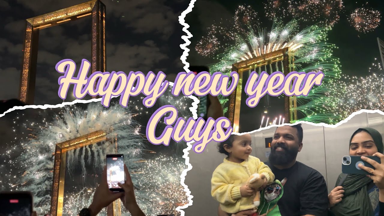 Happy new year guys ❤️|Uae 🇦🇪|fire works| drawn show|@HaalasWorld123 #ytvideos 