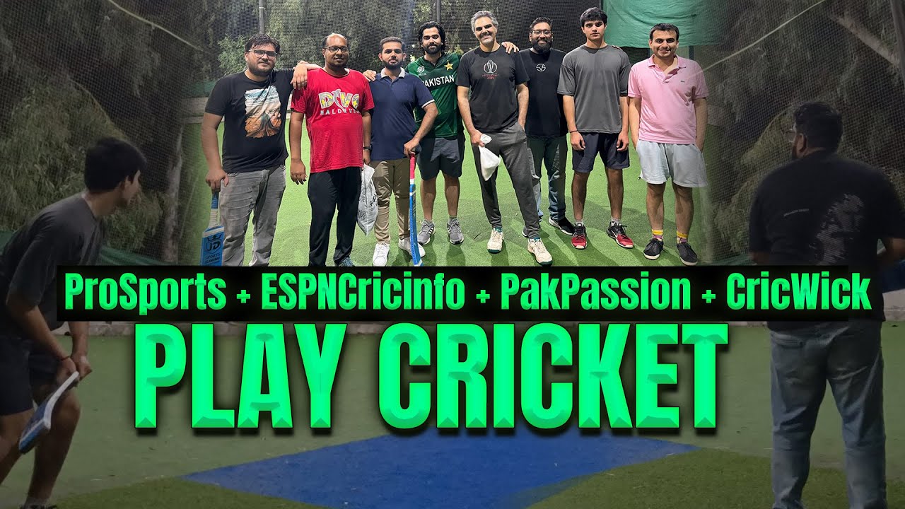CRICKET VLOG | @ProSports  @ESPNcricinfo @PakPassion @Cricwick | Behram vs Saad Final!