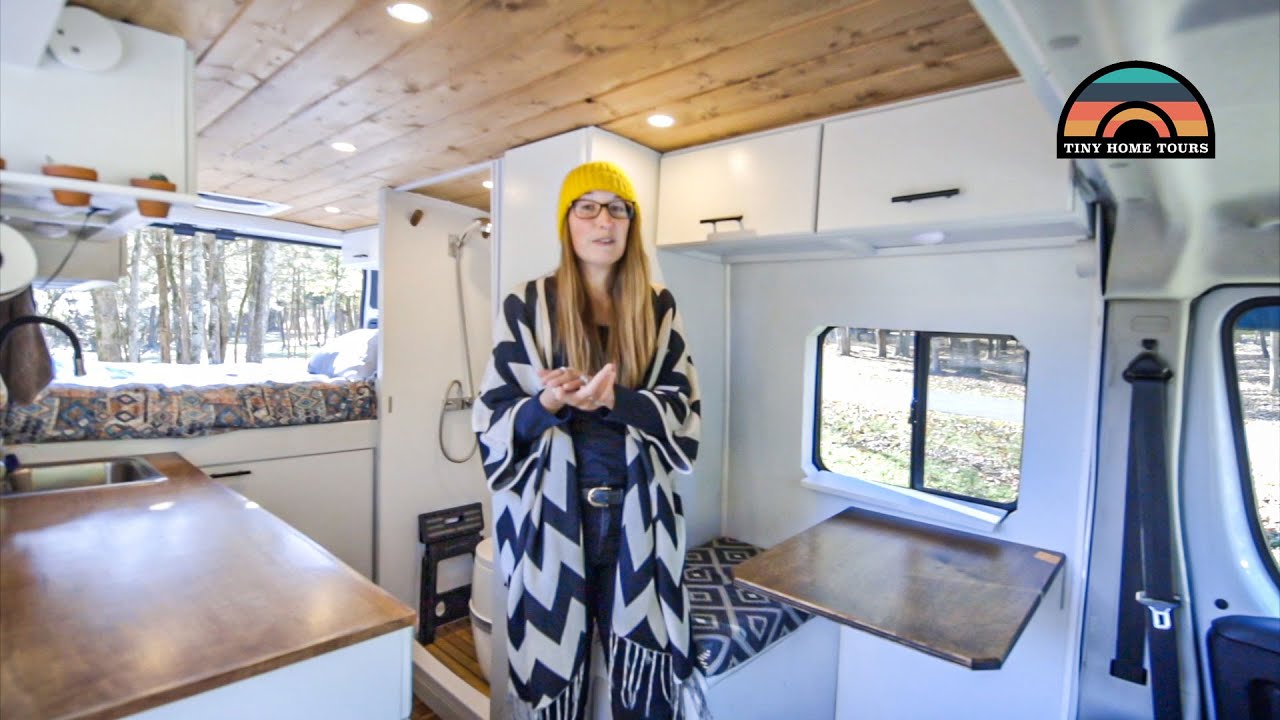 3500 Promaster Camper Van W/ Toilet & Shower - Full Time Tiny House