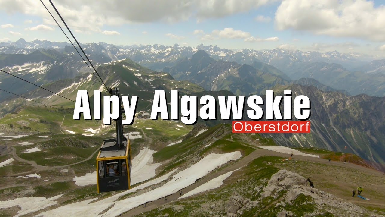 Alpy Algawskie, Oberstdorf i widok na 400 szczyt&oacute;w