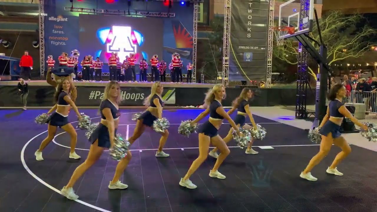 Arizona Pomline PAC-12 Tournament Post Game Pep Rally 3/10/2023 - Part4