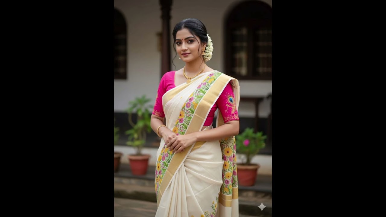 Kerala treditional golden tissue setsaree collection dm 9645779826