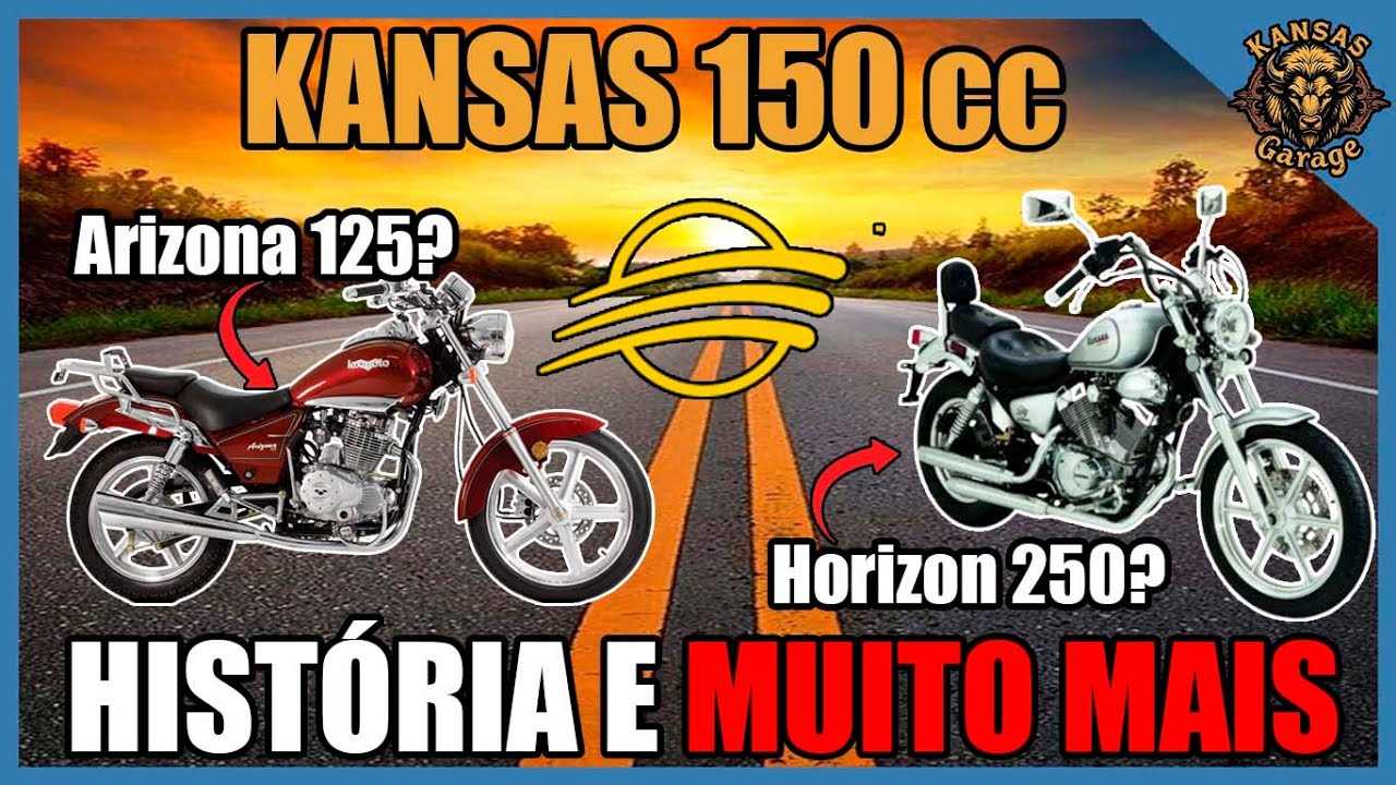 A hist&oacute;ria da Dafra Kansas 150