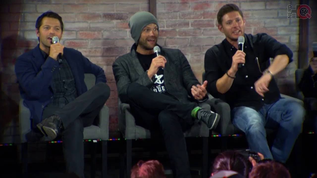 "Look at Me!" Misha, Jensen and Jared  | Nerd HQ 2016 Highlight