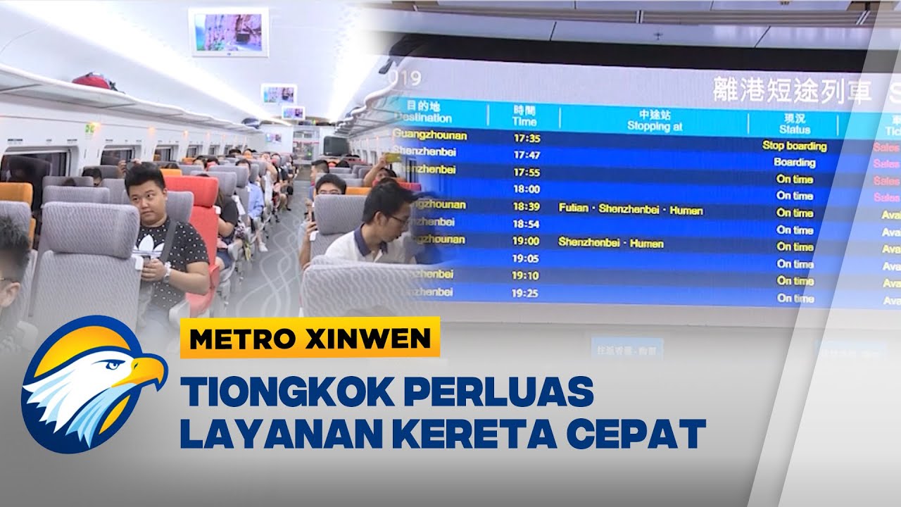 Metro Xinwen - Kereta Cepat Tiongkok Ekspansi 16 Stasiun Baru di Hong Kong