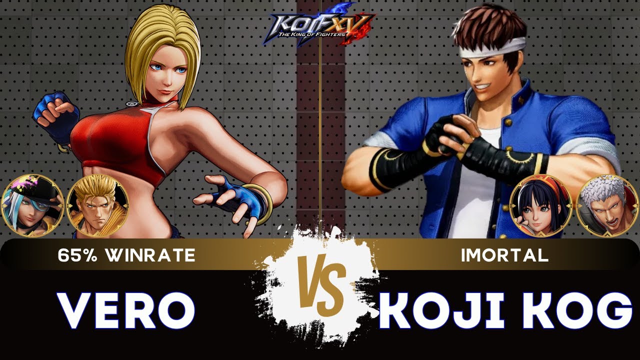 KOF XV ▰ VERO KOF (Blue Mary/Ryo/Isla) 🆚 KOJI KOG (Shingo/Nakoruru/O.Yashiro) 🎞️Replay Match - 1/26