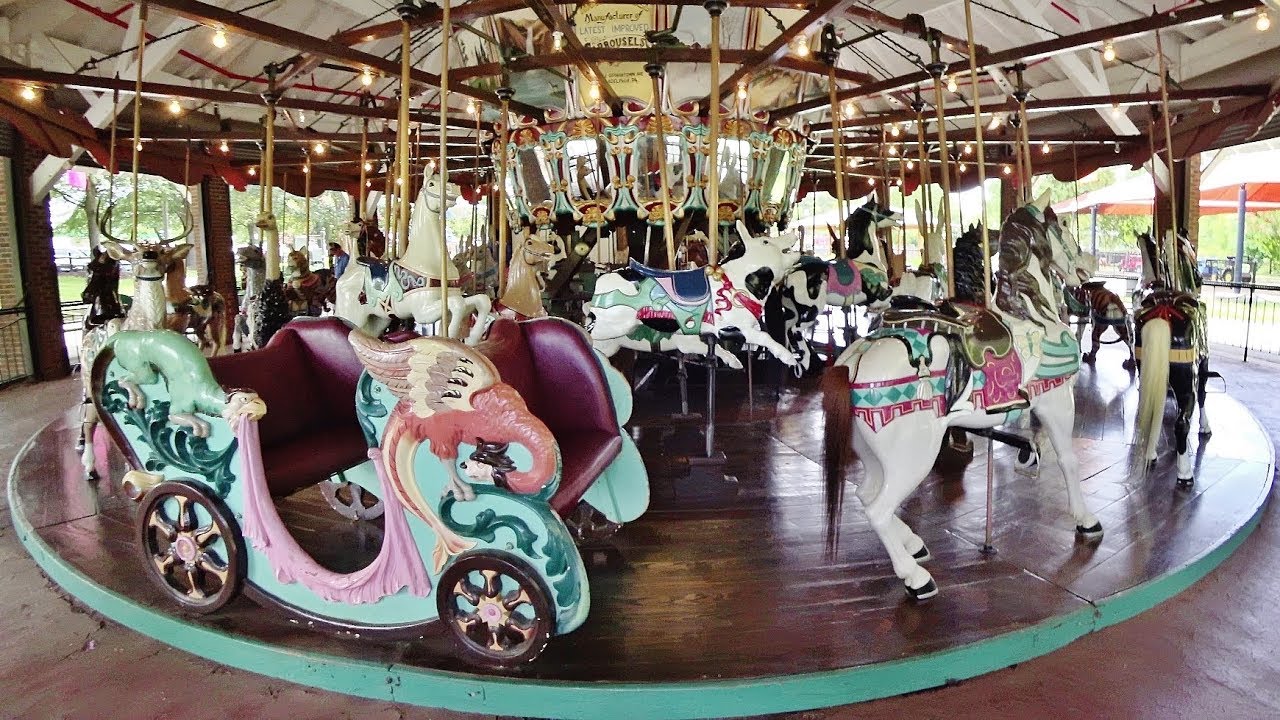 G.A. Dentzel Carousel at City Park - Burlington, NC