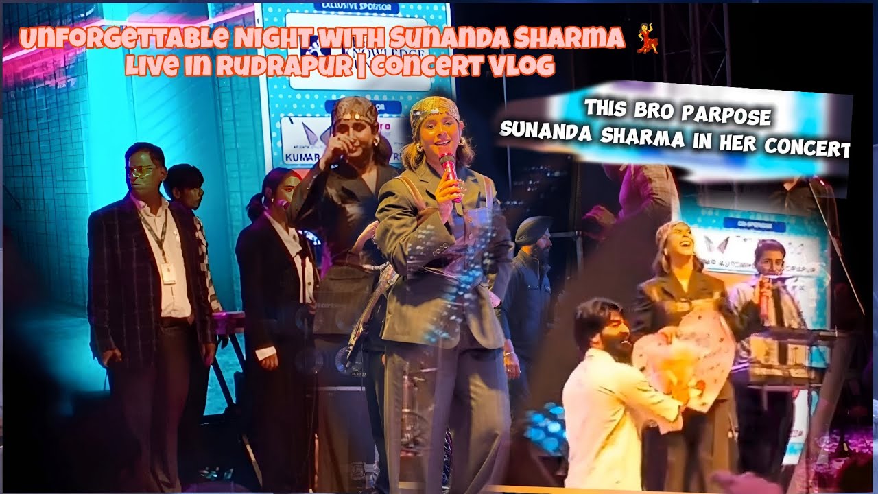Sunanda Sharma Live Concert Bilaspur Rudrapur 2026 🎤 Full Vibe + Crowd Madness @SunandaSharmaSinger 