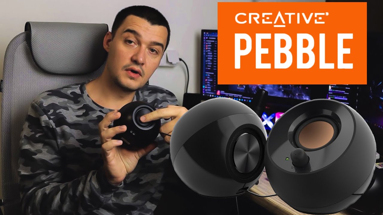 Обзор на колонки Creative Pebble
