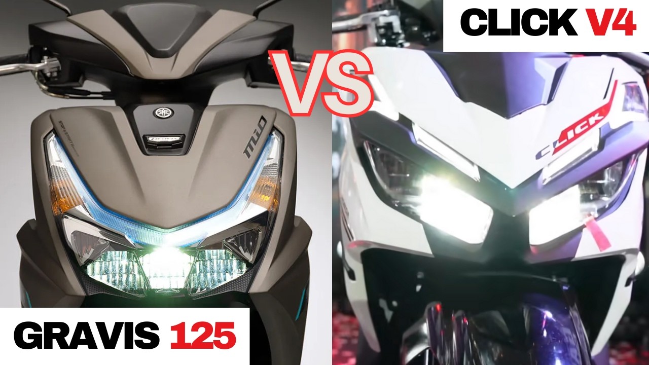 WHY PAY MORE? Yamaha Gravis 125 vs Honda Click 125 V4 | WATCH BEFORE BUYING?
