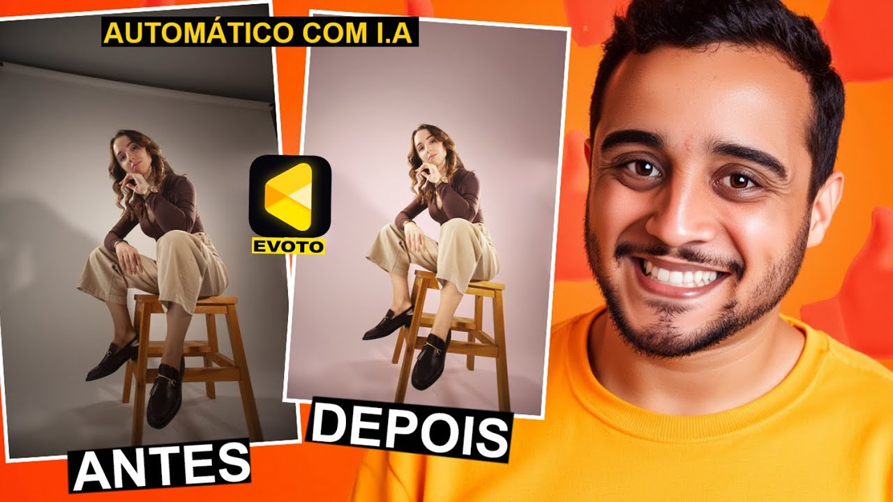 Retoque de Fundo Infinito Automático com IA,  EVOTO AI 