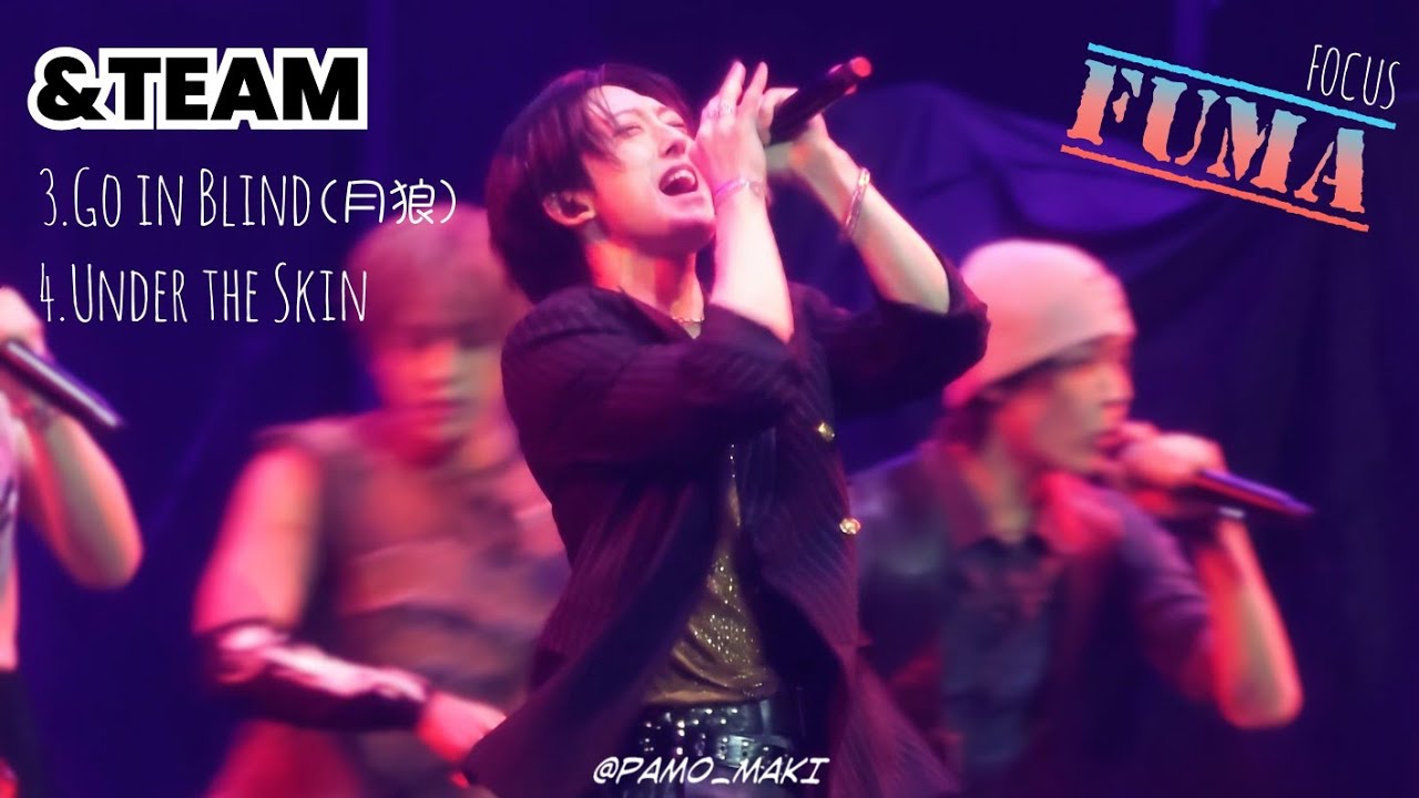 【&TEAM】FUMA focus 'Go in Blind (月狼)〜Under the Skin'  20260227 OneRepublic 神戸公演