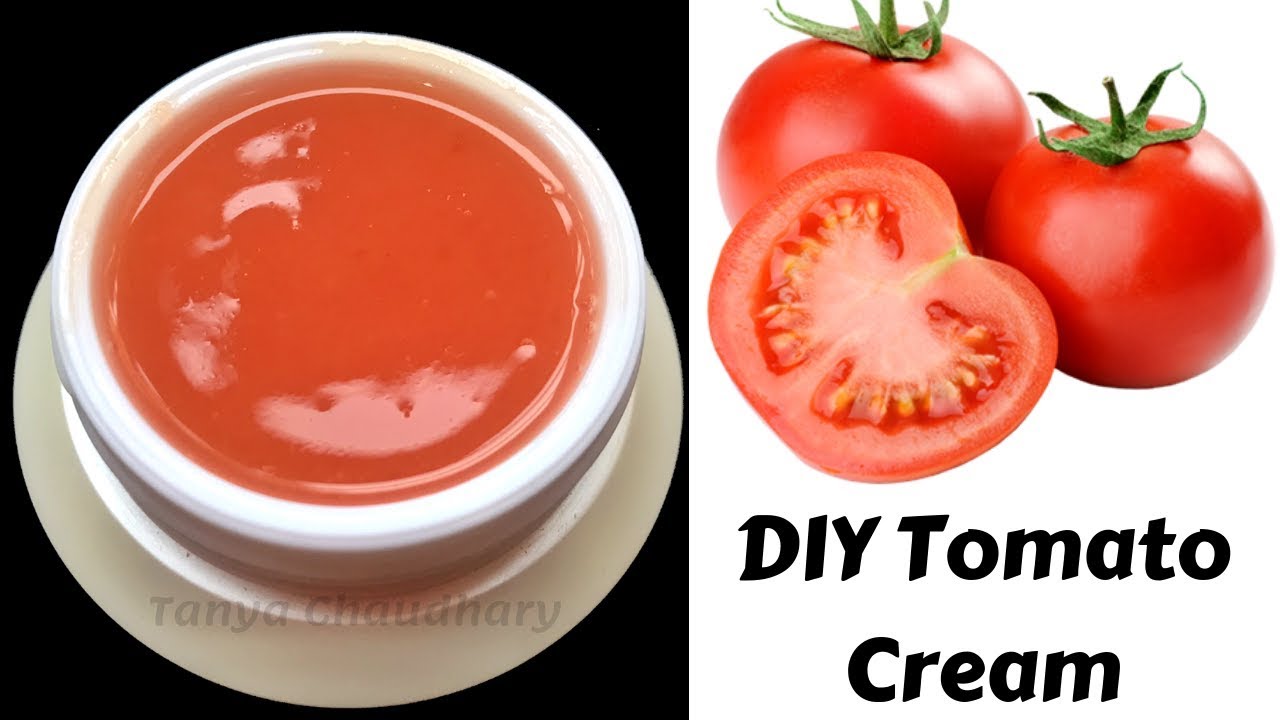 DIY Tomato Cream | Skin Whitening Cream | Anti-Aging Secret | Get Fair & Spotless Skin
