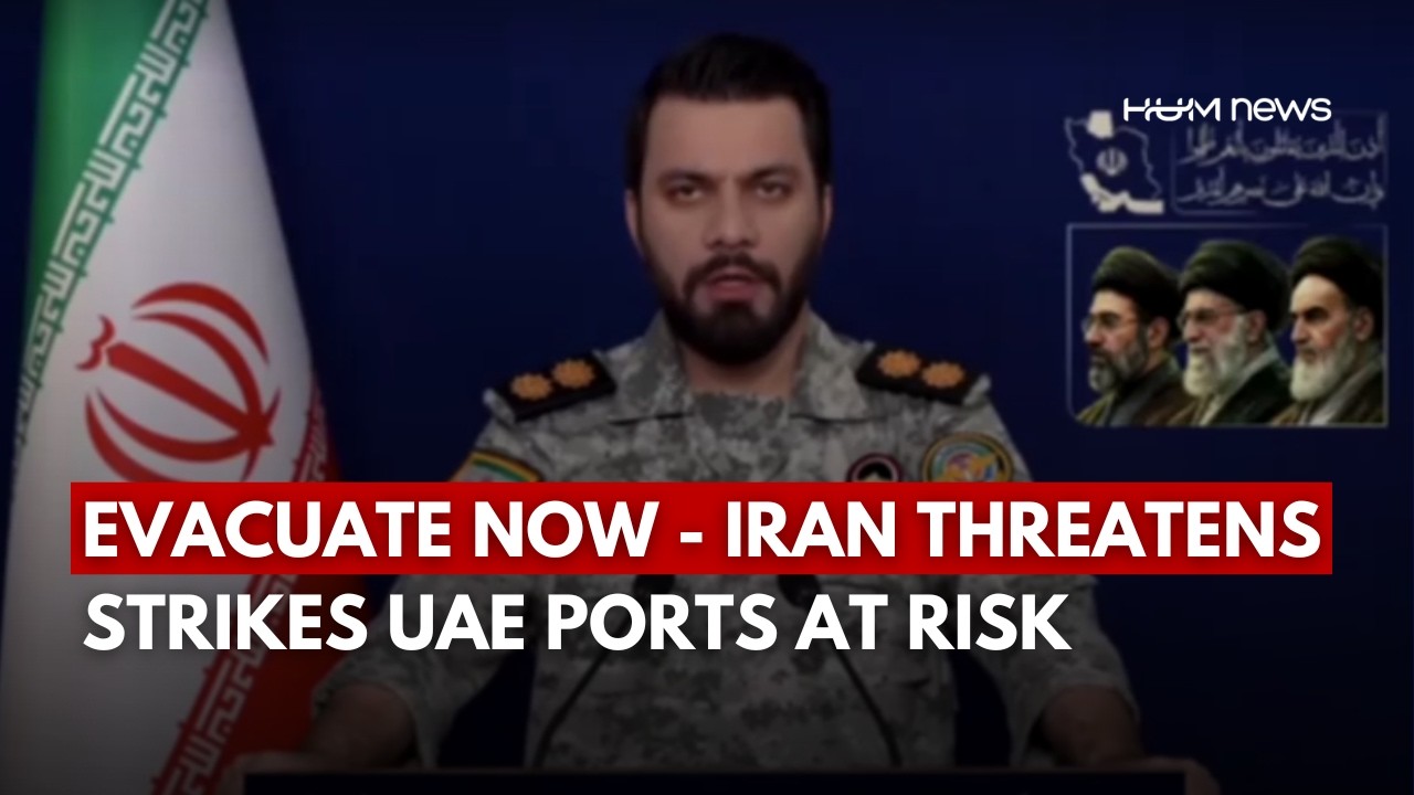 Iran Warns UAE Ports Hosting US Military Could Be Targeted After Abu Musa Strike