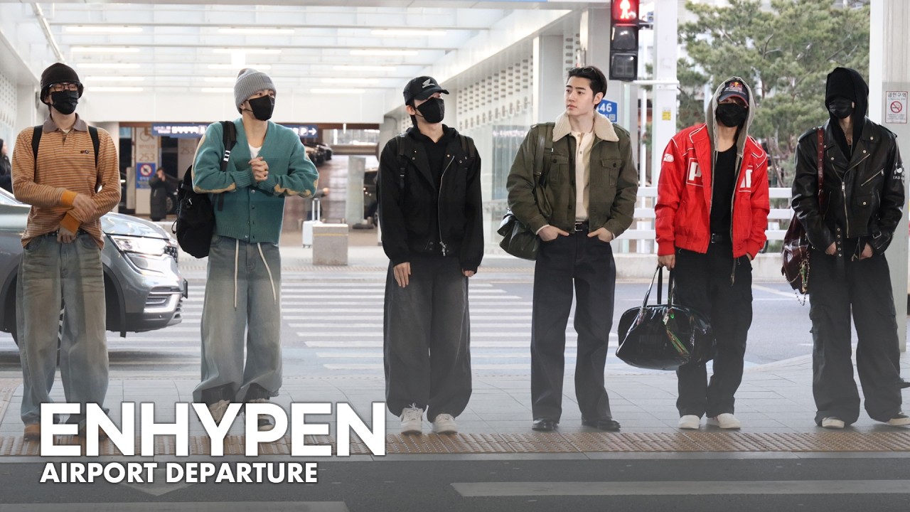 엔하이픈, 인천공항 출국 | ENHYPEN Airport Departure