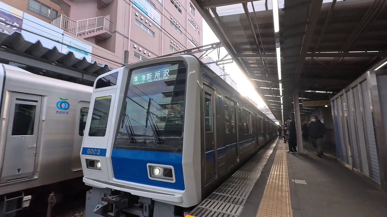 [Front view-4K] Kumegawa⇒Tokorozawa (Seibu-shinjuku line - January 19, 2026)